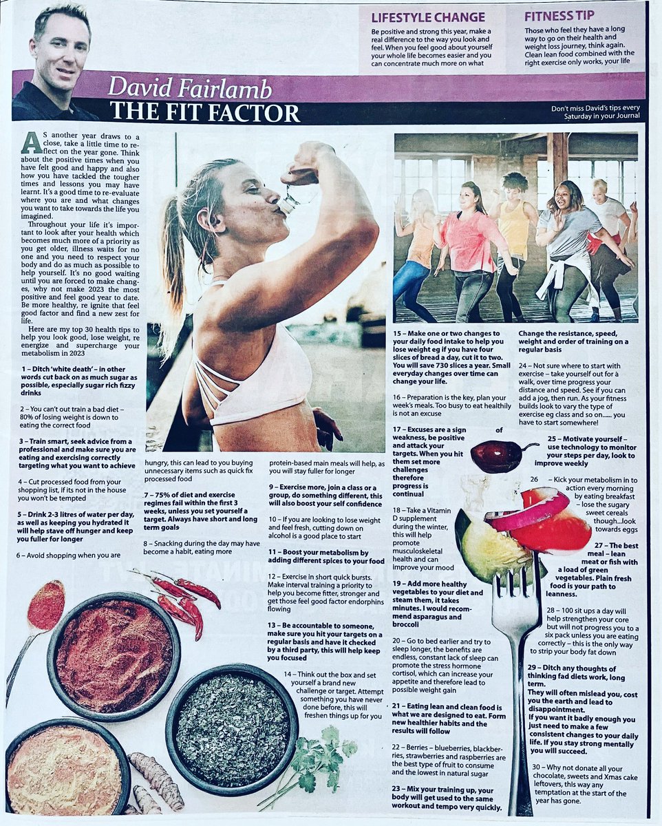 Looking to kickstart 2023 here are my top tips… #health #fitness #gym #paleo #eatclean #detox #focus #weightloss #nutrition #HealthyEating #healthylifestyle #workout #yoga #running #cycling <a href="/rungeordierun/">Run Geordie Run 🌏🌎🌍🏃🏻</a>