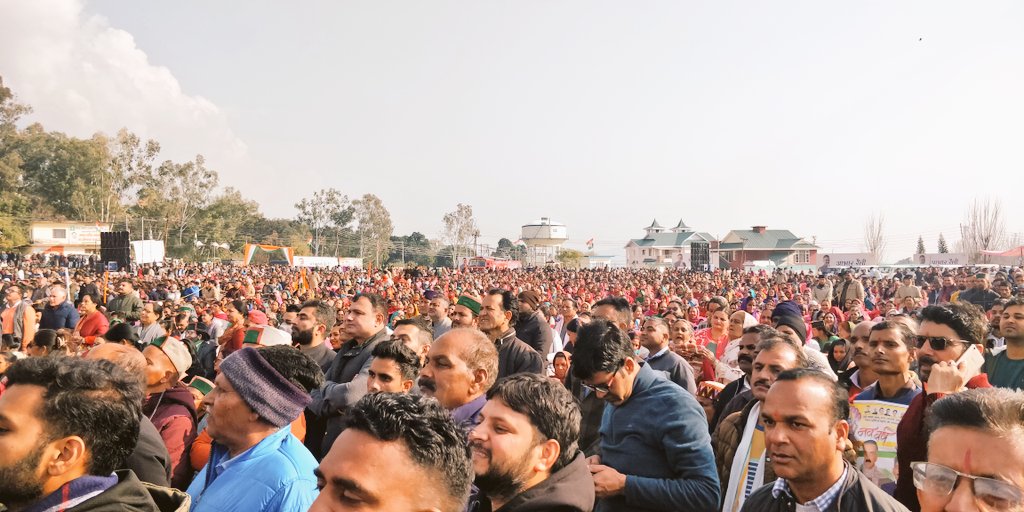 SukhuSukhvinder's tweet photo. कांगड़ा आभार रैली मे उमड़े अपार जन समर्थन  के लिए आप सब का  तह दिल से धन्यबाद । https://t.co/LcjDERz7Ko