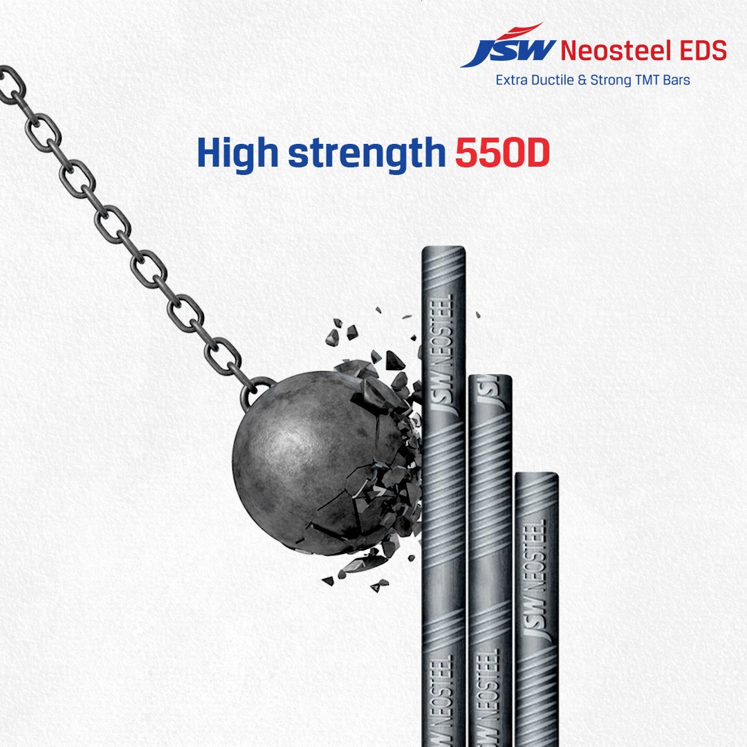 JSW Steel On Twitter JSW Neosteel EDS TMT Bars Offer Many Benefits jsw-steel-on-twitter-jsw-neosteel-eds-tmt-bars-offer-many-benefits
