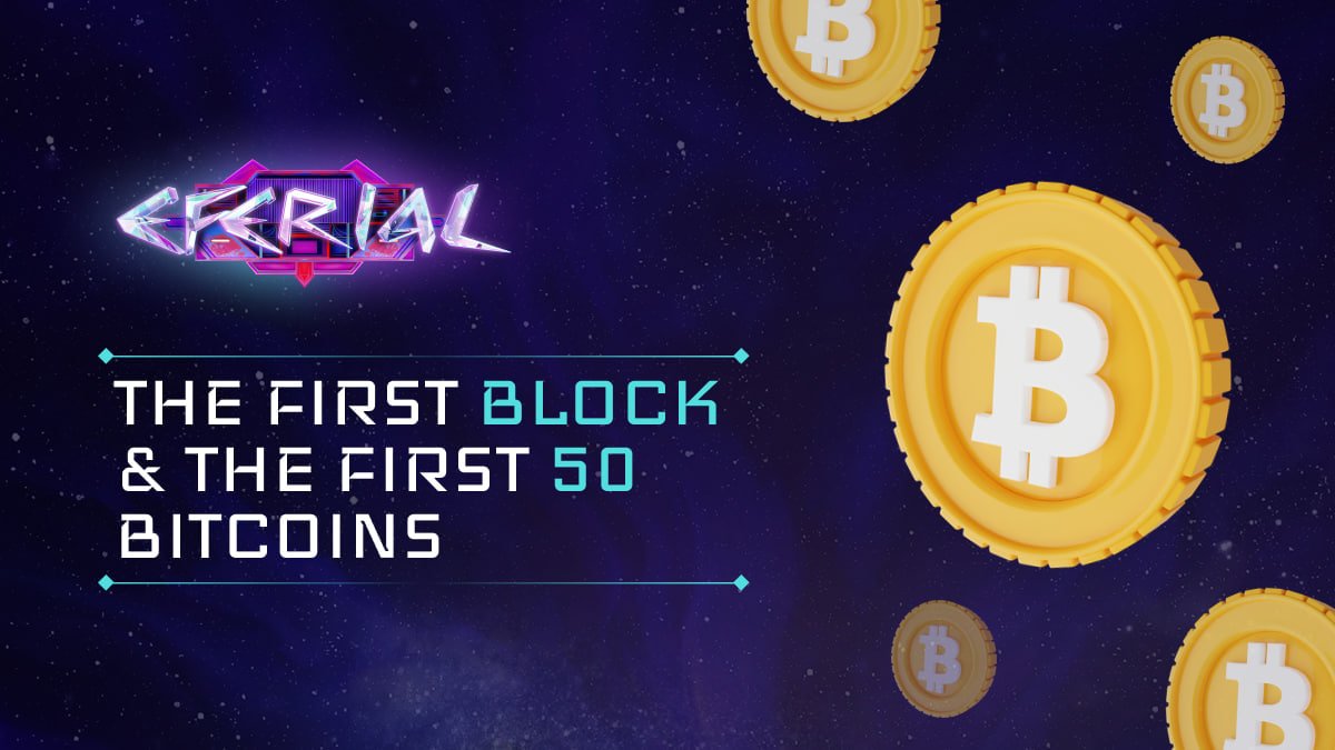 EferialGame's tweet photo. Hey everyone! π
Today is an essential day for warriors in the cryptocurrency market..π«
π...On January 3, 2009, the first block and the first 50 bitcoins were generated.
We salute those who fell in this battle and who rose to heaven...π«‘
#cryptocurrency #NFTs #ETH #eferial https://t.co/m4kTDNPFAQ