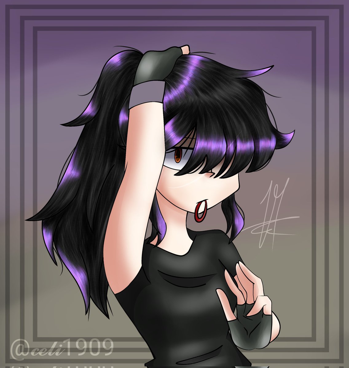 _celi_1909's tweet photo. Primer dibujo del 2023 
Empezamos bien ^^ 
#dibujodigital #OC https://t.co/mYGpPria0r