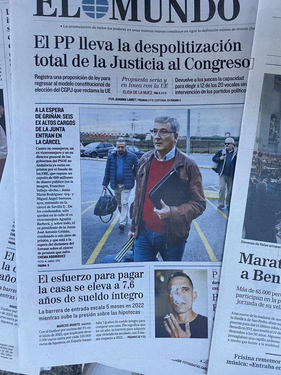 poquitagente's tweet photo. Buenos días. #malversacion #corructos #socialistas #delicuentes #carcel @gpscongreso @psoe_m @PSOE https://t.co/fdI0Hf9swF