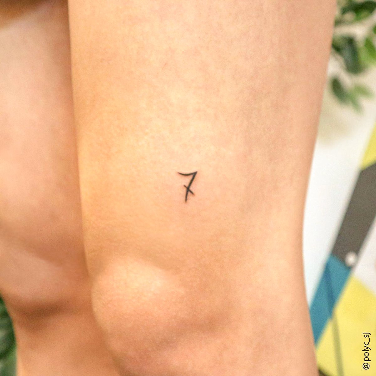 archivefortae's tweet photo. Taehyung's 7 tattoo 😭 https://t.co/QNBlVbnEnt