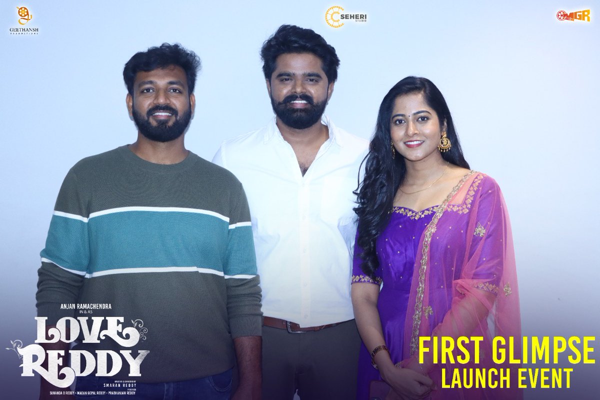 Clicks from the 1st Glimpse Launch of #LoveReddy by Young Sensational Director <a href="/PrasanthVarma/">Prasanth Varma</a> ✨️❤️‍🔥

ICMYI 
▶️youtu.be/HtDOLEntTgY

Introducing <a href="/anjanramchendra/">Anjan Ramachendra</a> <a href="/Shravani77/">Shravani krishnaveni</a>
🎬 <a href="/p_smaranreddy/">Smaran Reddy</a>

<a href="/princesindala/">prince henry</a> #KotagiriVenkateswaraRao <a href="/SonyMusicSouth/">Sony Music South India</a> <a href="/Synccinema/">Sync Cinema</a> <a href="/B2Hstudios/">B2H STUDIOS</a>