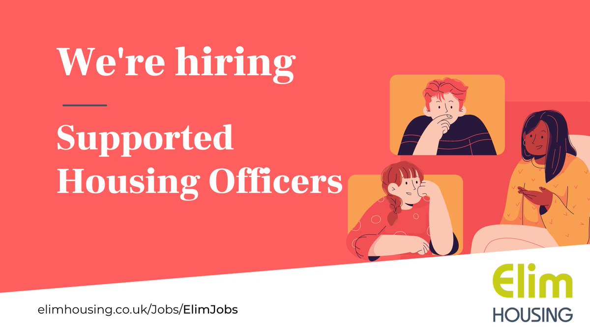 Do you want to help play a key role in our vision of meeting housing need & delivering homes that change people’s lives? We currently have various support roles across Bristol & South Gloucestershire. 

Find out more here: elimhousing.co.uk/Jobs/Elimjobs/…

#newyearnewjob #supportroles