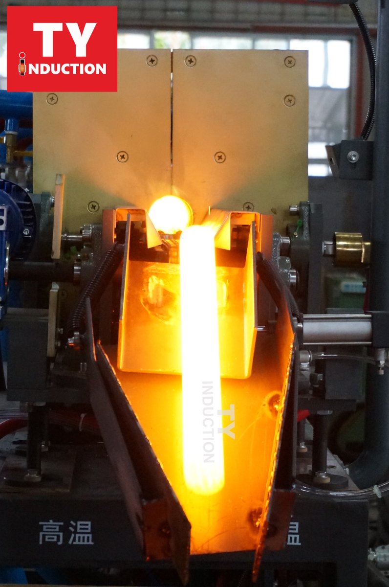 tyinduction's tweet image. TY Induction Billet Heating Systems for Forging enables today’s forging plants to heat up rapidly material while ensuring uniform temperature and high efficiency.
#inductionbilletheatingsystem #inductionheating #inductionheatingsystem #inductionbilletheating