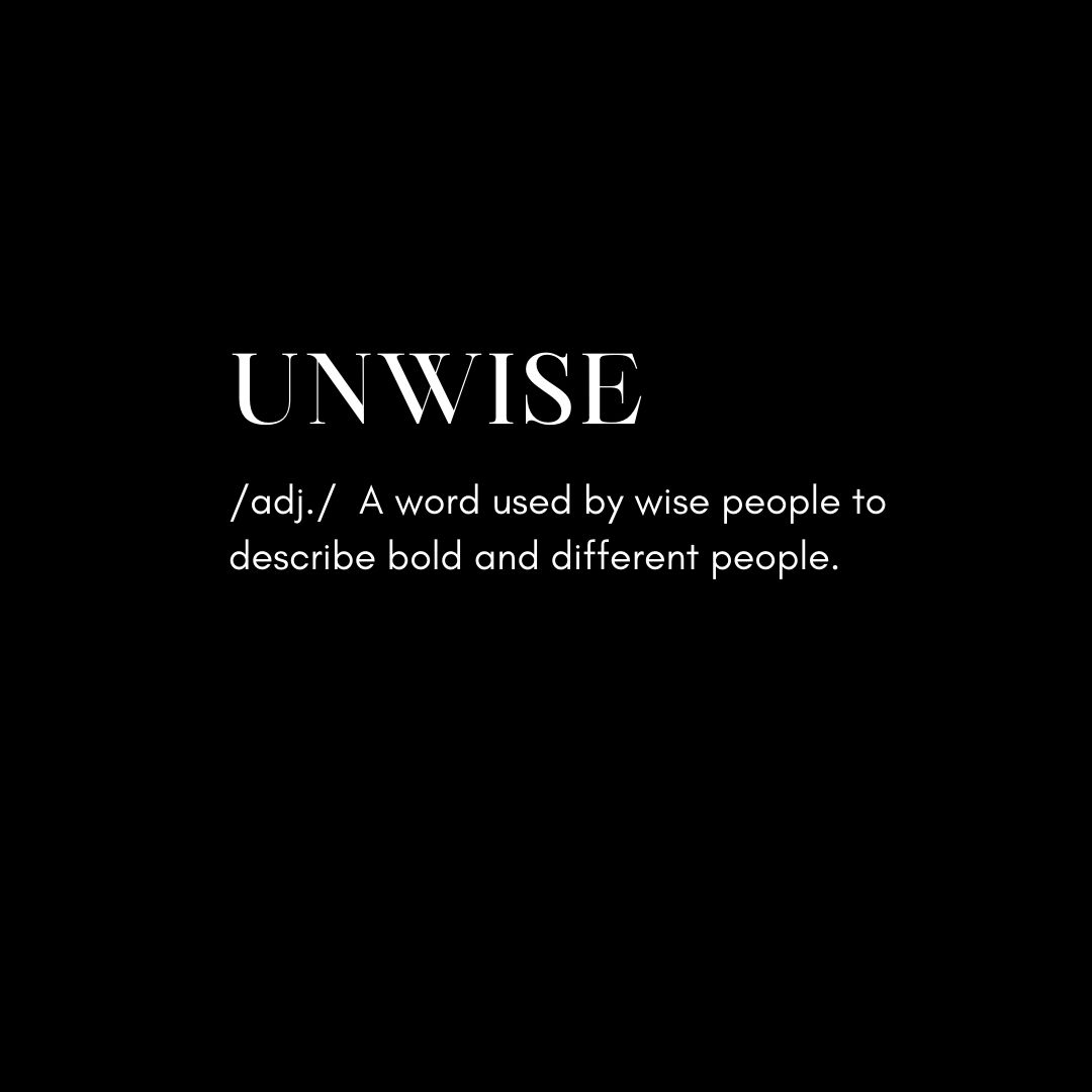 Unwise.🦋
.
#brandingdesign #black #instadetails #clothinglabel #newbrandalert #branding #streetfashion #newluxury #artandfashion