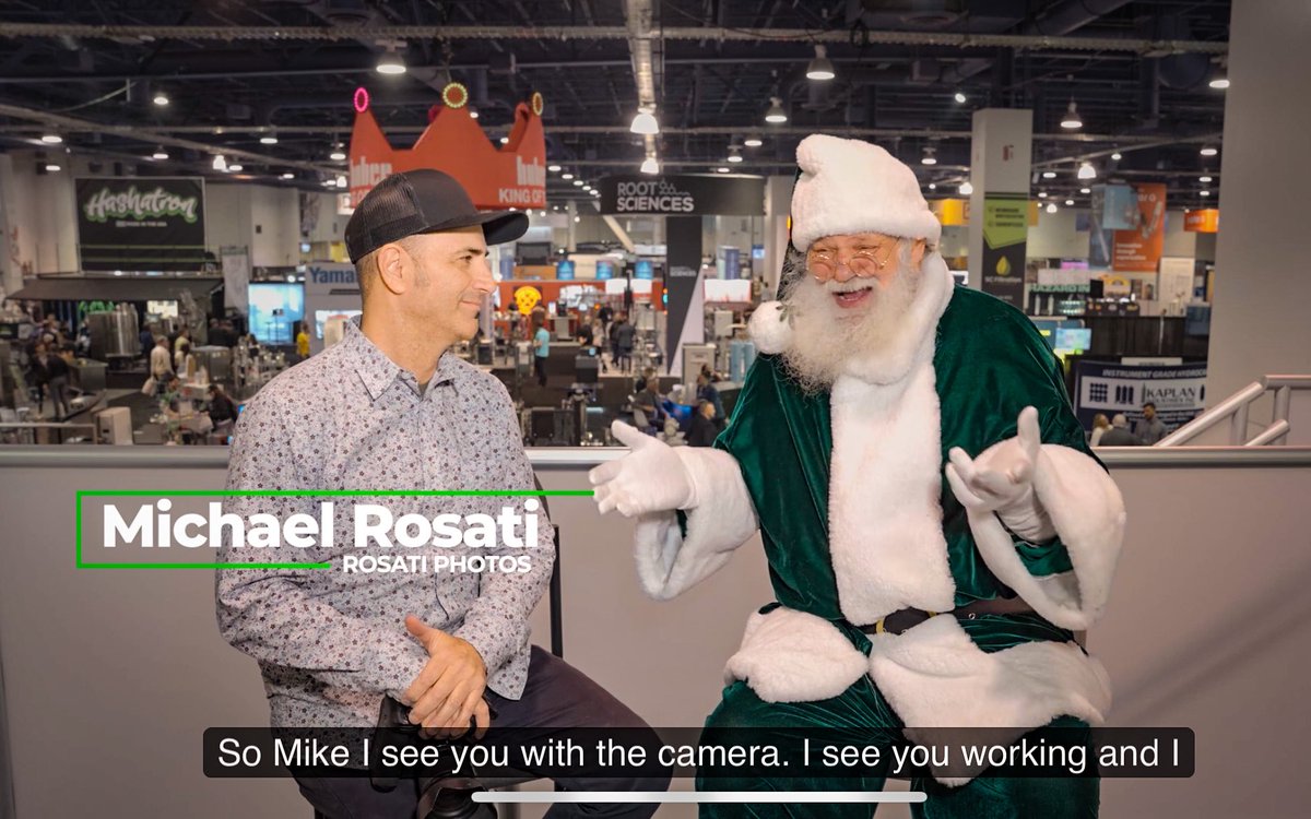 #SativaSanta said I’d been a good boy… 😏🌿 caught up with me and a few others at MJBizCon #LasVegas.
Catch all the episodes on the <a href="/cannectedtv/">cannected</a> app.