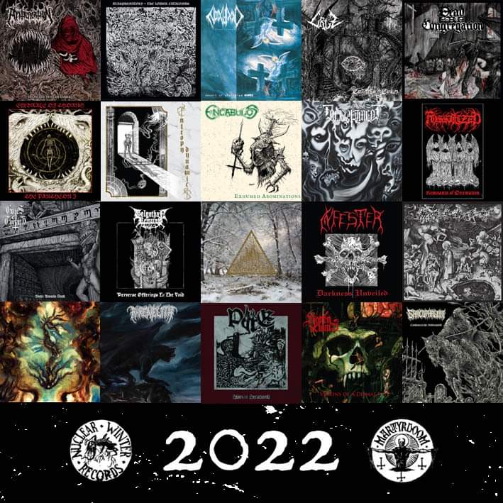 Pyreofdeath's tweet image. Nuclear Winter Records releases 2022!

Onward to TOTAL DEATH!

nuclearwinterrecords.com/shop/