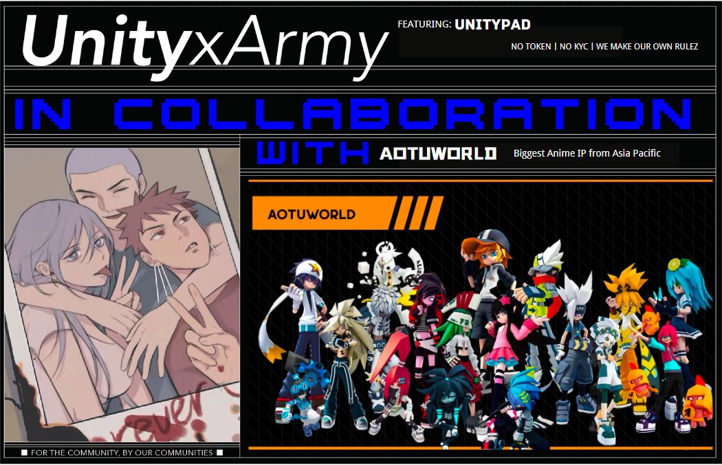 🔥凹凸世界NFT X 10
凹凸世界IP母公司计划1月5日登陆纳斯达克，同步发行AotuNFT，该藏品将融入凹凸游戏等产品。

凹凸世界全网粉丝1500万，堪称国漫王牌。

8小时后开奖

①关注 
<a href="/AotuNFT/">Aotuworld_NFT</a> <a href="/MPHcapital_Mike/">Mike 🦇🔊</a> <a href="/UnityxArmy/">UnityxArmy🩸</a> 

②点赞转发+艾特3位好友

③加入DC：discord.gg/qdrDUVtUqK