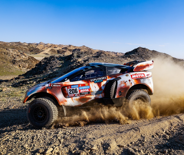 PhilippeCROIZON's tweet photo. À fond avec mes amis de @GCKmotorsport sur le @dakar 
Allez @GChicherit tout est possible !
13 étapes pour la remontada…💪

#DakarInSaudi #Dakar2023 https://t.co/aaoHYFBdly