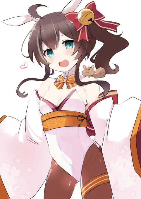 正月バニーまつりちゃんが描きたくて #祭絵 