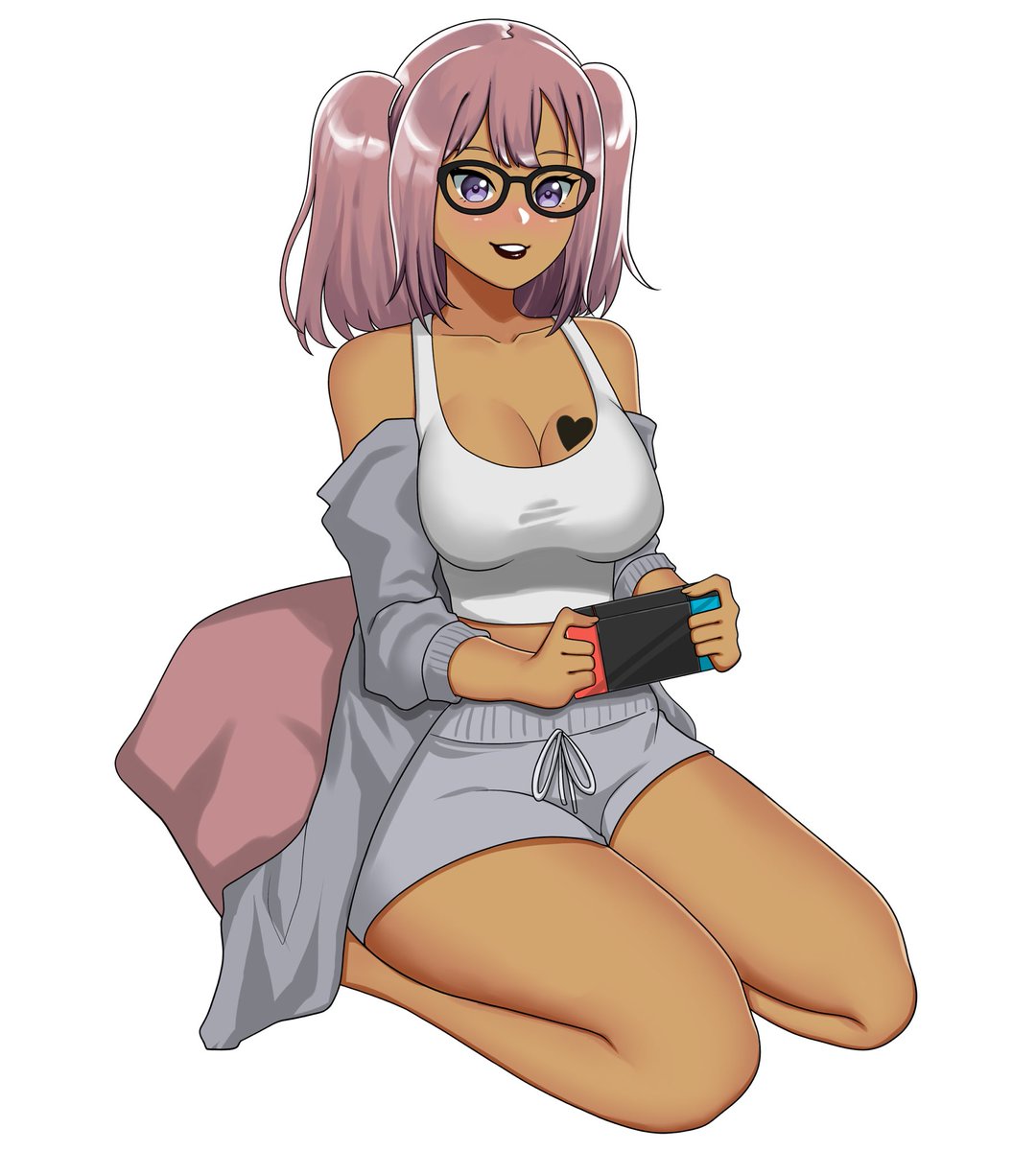 SleepyLeti's tweet image. Shout out to @LexiDraws21 for making my Vtuber avi into a cute lil anime girl! 🥰💕 she’s so adorable!!!