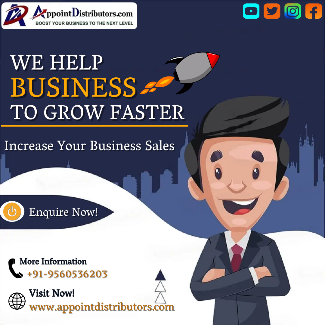 Appoint Distributors (@appointdistrib2) on Twitter photo Expand your #Business with Appointdistributors.com! Get Instant Connectivity With Interested #Distributors
Call: +91-9560536203
Visit: lnkd.in/gDxS6SeH
Mail: support@appointdistributors.com
#distributor #distributorship #manufacture #B2B #B2Bmarketing #appointdistributors Expand your #Business with Appointdistributors.com! Get Instant Connectivity With Interested #Distributors
Call: +91-9560536203
Visit: lnkd.in/gDxS6SeH
Mail: support@appointdistributors.com
#distributor #distributorship #manufacture #B2B #B2Bmarketing #appointdistributors