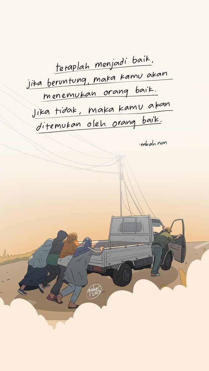 Hai 2023, semoga bahagiaku tidak merugikan orang lain tahun ini. Amiin

#banggaber