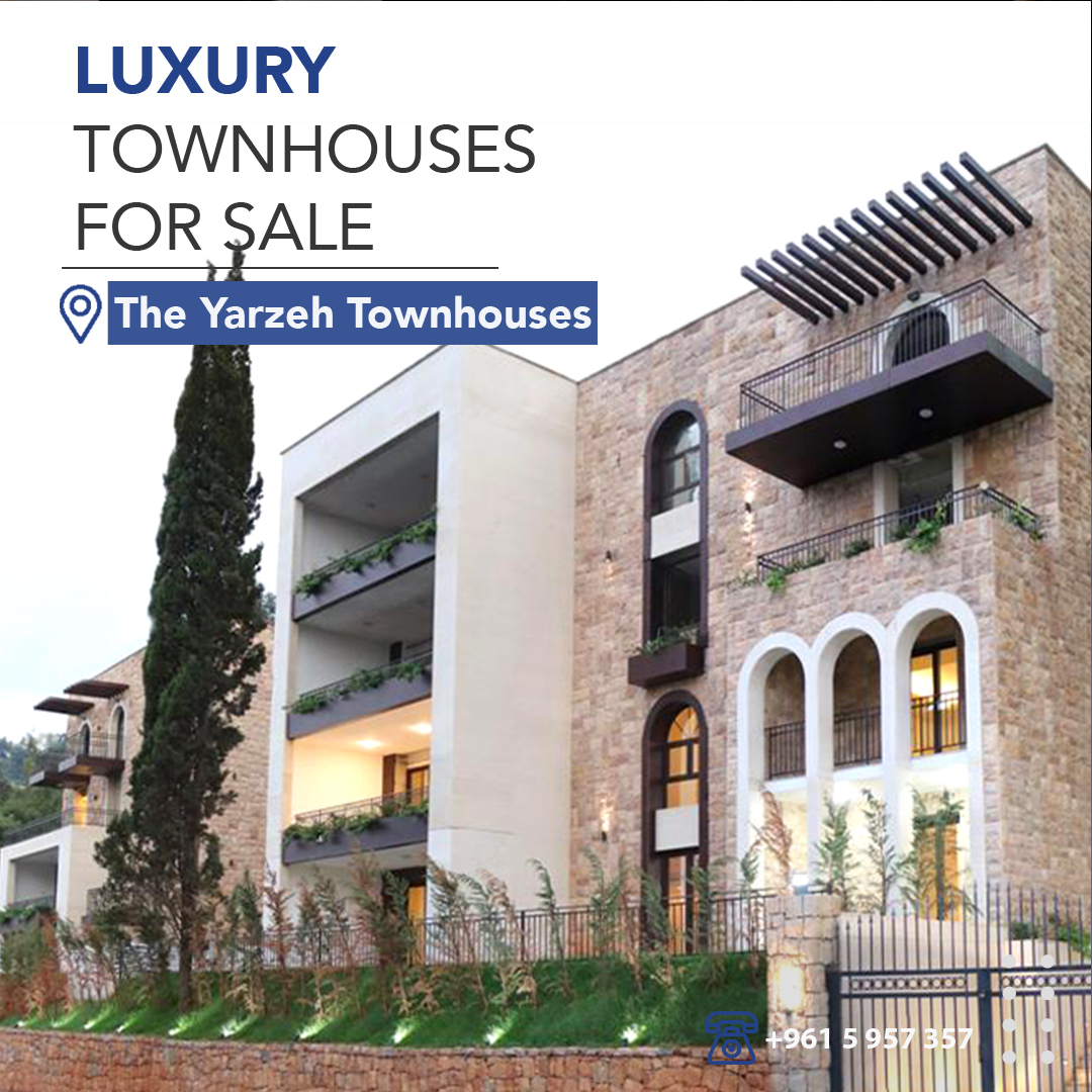 PrideInvests's tweet photo. “The Yarzeh Townhouses” offer residents a rare opportunity to experience a level of luxurious living like never seen before.

📲 For inquiries, call us at +961 5 957 357

💻 Visit our website https://t.co/EGXVEH9w6R https://t.co/InNan9beCw