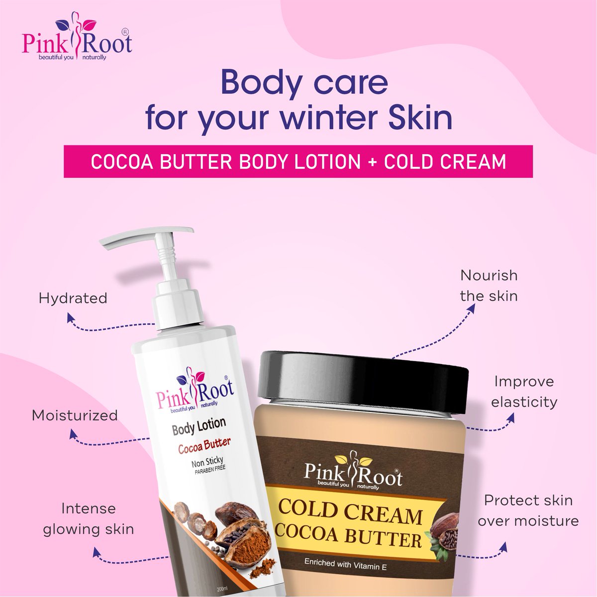 Is your body feel rough and dry? 😮
Do you have moisturized skin ?😢
Don't worry we have a very good solution you 😍

pinkroot.in

#BodyCare #BodyScrub #Bodywash #BabyBathandBodyRange #BabyBodyLotion #BodyLotion #BabyBodyCare #VitaminCBodyLotion #BodyLotion #Skincare