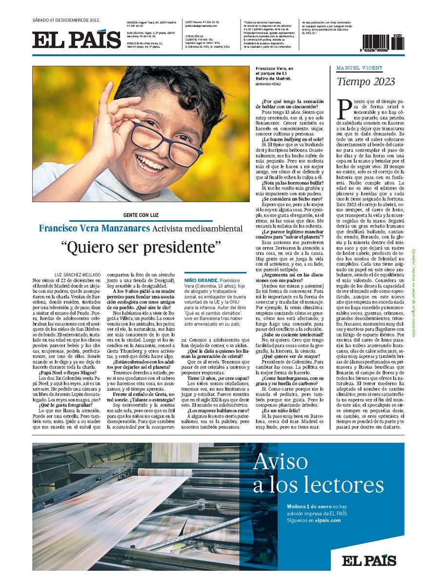 SOSAtlantico's tweet photo. Compartimos aquí la entrevista que @elpais publicó este 31 de diciembre a @franciscoactiv2, activista medioambiental y embajador de Arona SOS Atlántico para Latinoamérica. #medioambiente https://t.co/iQNzVYcNCZ