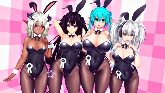2023年もよろしくお願いします🐰 #COM3D2 