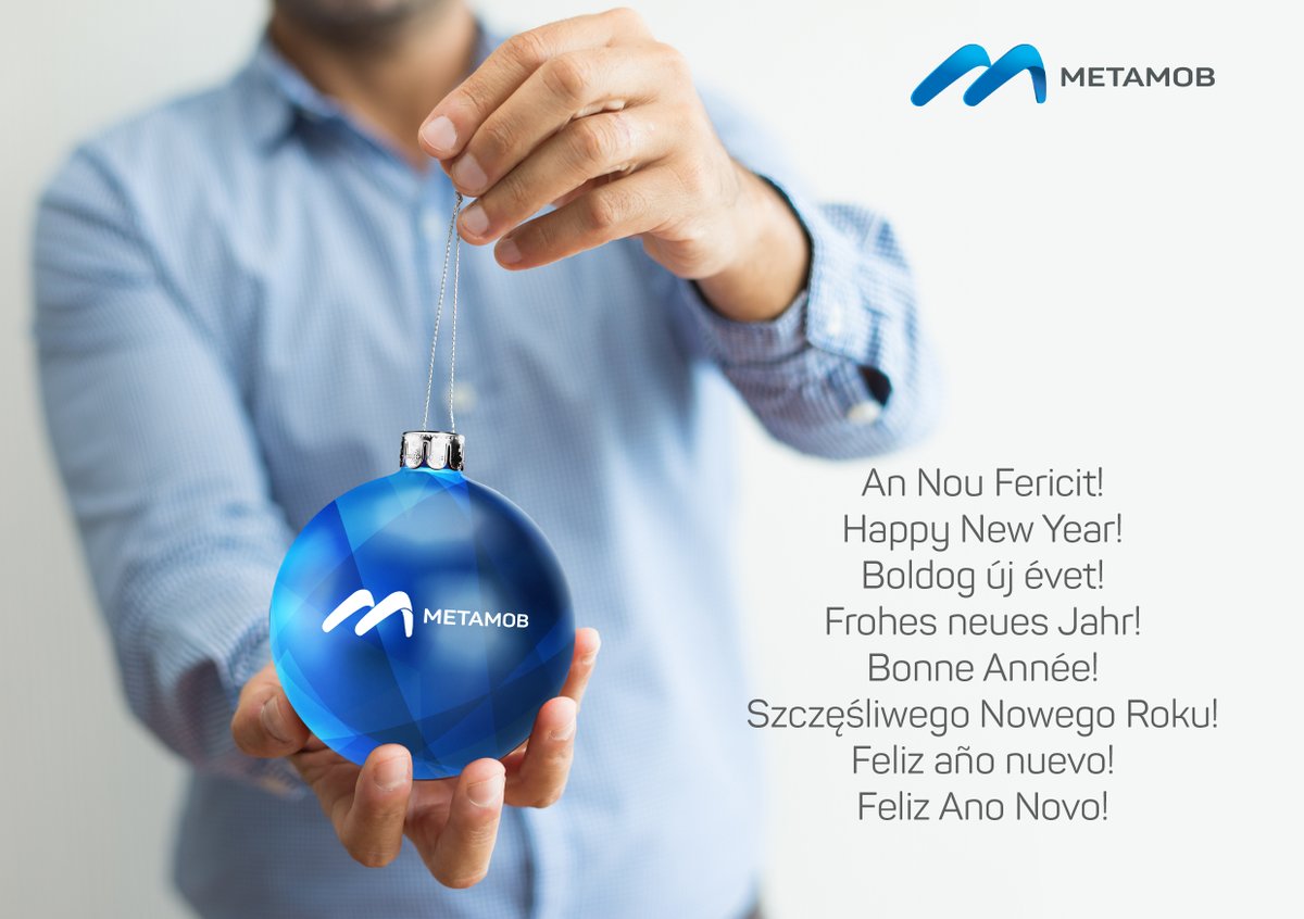 Happy New Year to all! 🎇

#BackToWork 
#metamob
#freshstart