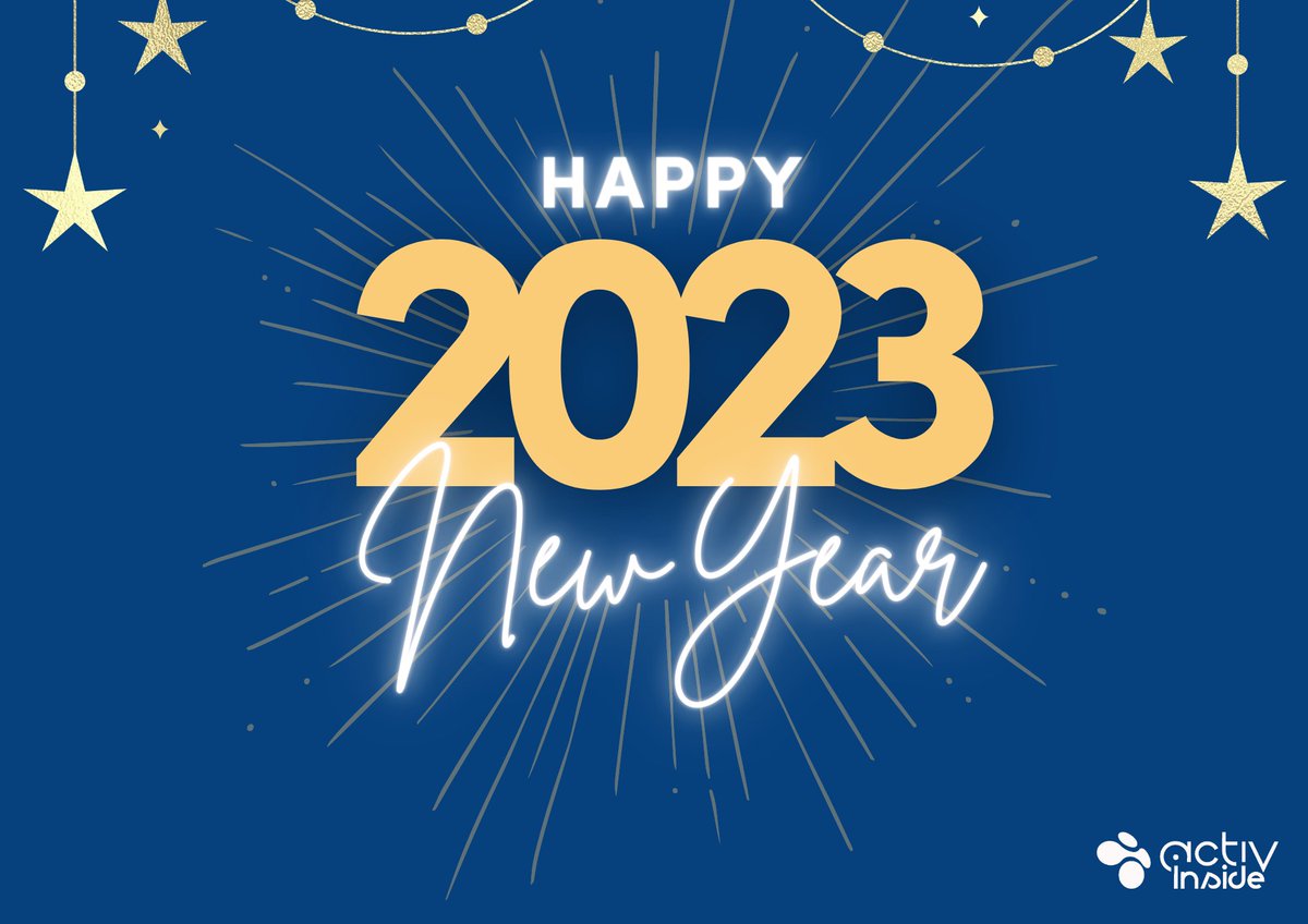 ✨ In 2023, may all your nutraceutical project dreams come true! 💊🚀The whole ACTIV'INSIDE team wishes you a healthy and happy new year.
#nutraceuticals #foodsupplements #nutrition