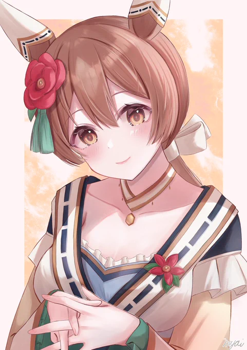 あけましておめでとうございます#ウマ娘 #サトノダイヤモンド 