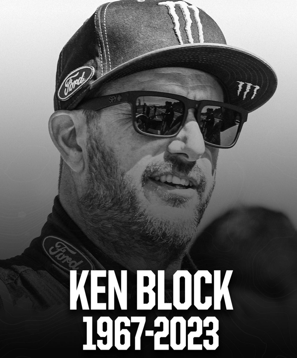 RadioCheck_'s tweet photo. Ken Block est décédé à l'âge de 55 ans des suites d'un accident de motoneige🕊

RIP LEGEND 💔 https://t.co/ZaYp8rmk46