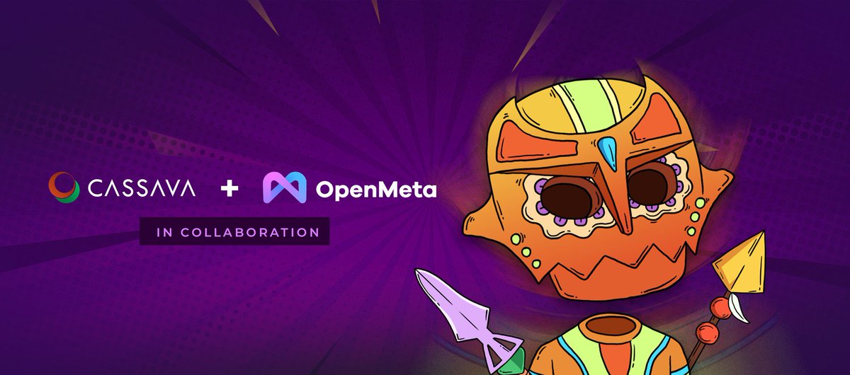 OfficialCassava's tweet image. 📢Cassava x @OpenMeta_NFT Campaign

⏰Jan 3 - Jan 9

🎁#OAT + 1000 CB #Coins + #OpenMeta medals + 500 #USDC farming rewards.

To claim rewards from OpenMeta, complete tasks and mint OAT👇

👉Task: gleam.io/6CBE1/cassava-…

👉Mint: nft.openmeta.finance/#/airdrop/deta…

#Giveaway #Airdrop #NFT
