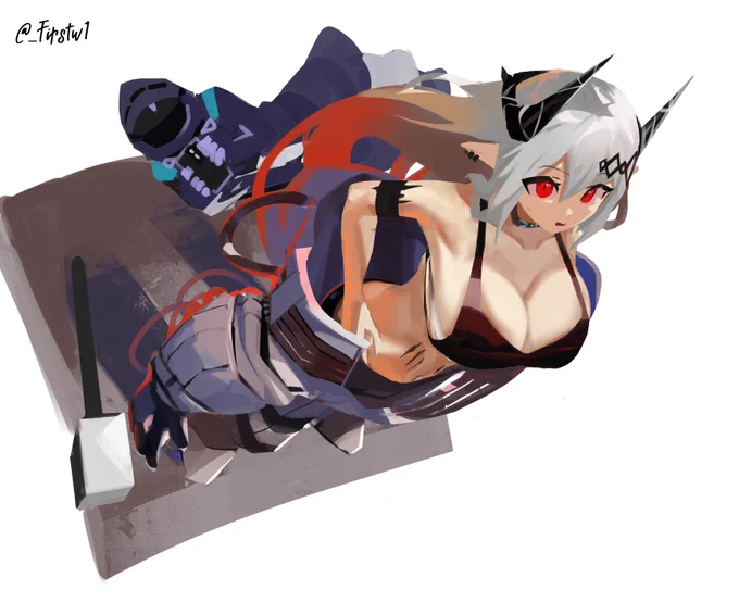 #アークナイツ #マドロック

Ah 
