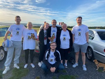 ERPDF's tweet photo. THANK YOU to @bp_UK
who have match-funded the
SkyDive Fundraiser held in Aug.
With a Donation of ....
        🌟  £2,235   🌟

Making a grand total of £4,470 raised
by @neatanddame &amp; team for
Essex Retired Police Dogs Fund.
We are so grateful - @bp_Press 

https://t.co/wgz2E2u8YF https://t.co/VGtxNIBJpV