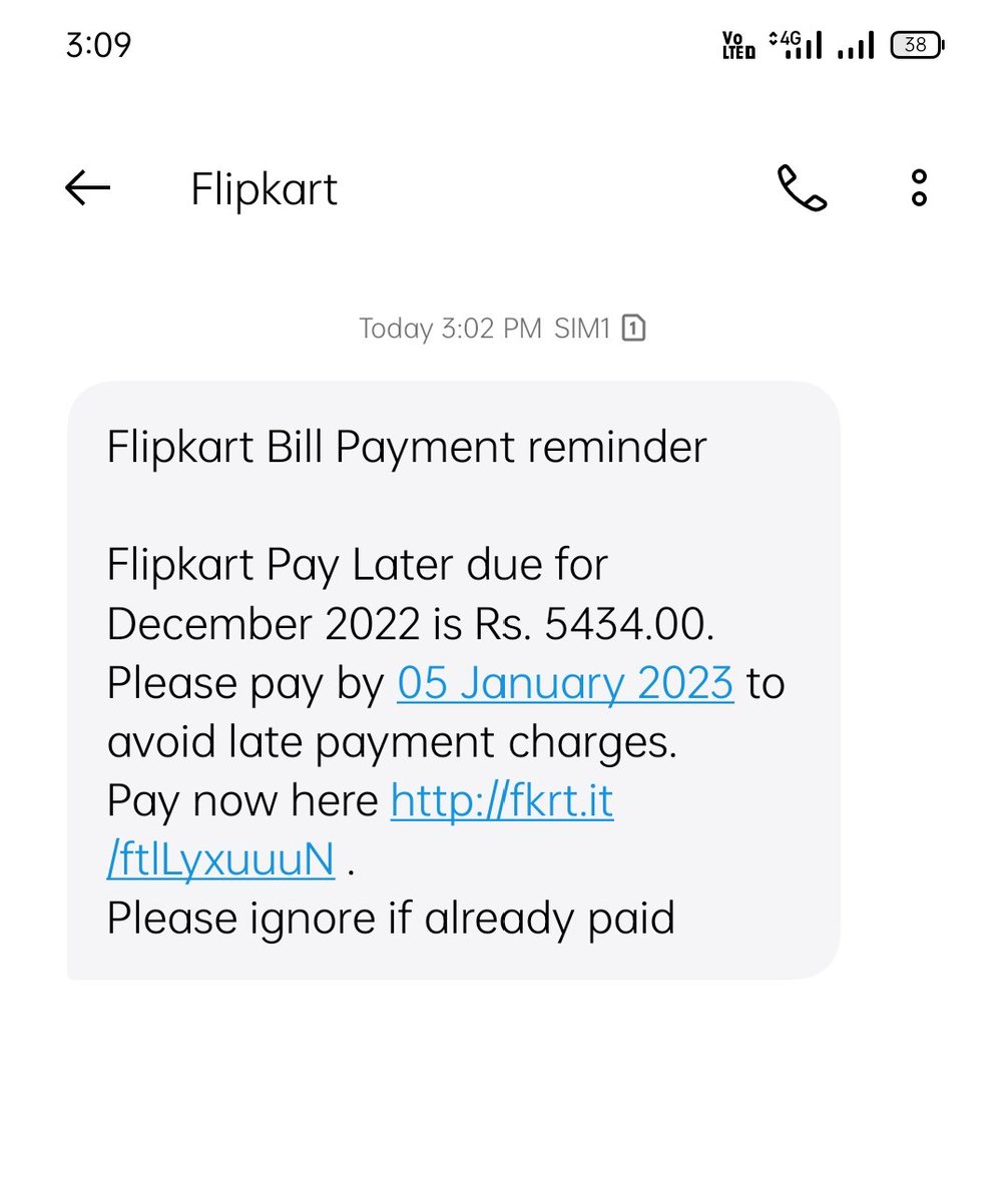 SumantaDebbarma's tweet photo. @Flipkart My account is blocked. Did not get any solution. How I will pay this amount? Who will be responsible for this? Customer support team is sending only copy paste messages. https://t.co/gHI0ANsB4b