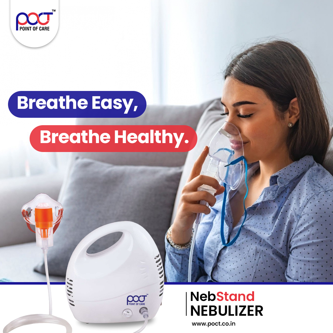 poctpointofcare's tweet photo. If you struggle to breathe with ease, a nebulizer may come to your rescue!

Our Products: https://t.co/Hw0ljBRdQR

#POCT #pointofcare #medicaldevices #manufacturer #nebulizer  #breathedeep #monitoryourhealth #indianproducts #healthandwellness  #medicalcare #makelifeeasy https://t.co/srx6LWvJKr