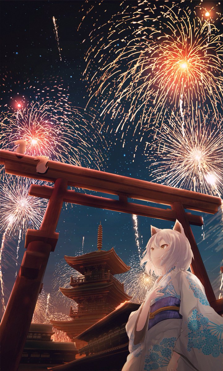 「「My wish」改めまして明けましておめでとうございます!本年度もよろしくお願」|星乃みずきのイラスト