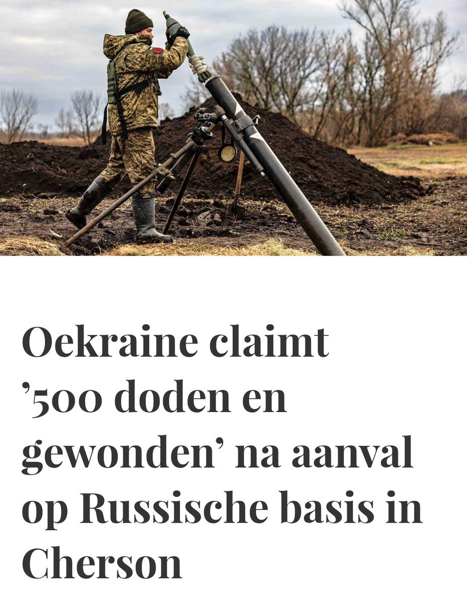 maartenbrink's tweet photo. Het Oekraïense leger slaat opnieuw zwaar toe bij een aanval op de Russen in #Cherson. Oekraine claimt ’500 doden en gewonden’ na deze aanval op een Russische basis in Cherson.
https://t.co/Odcoe3Q3t0
#SupportMaria #UkraineWar #Putin #RussiaUkraineWar https://t.co/N5yqnPF7Pn