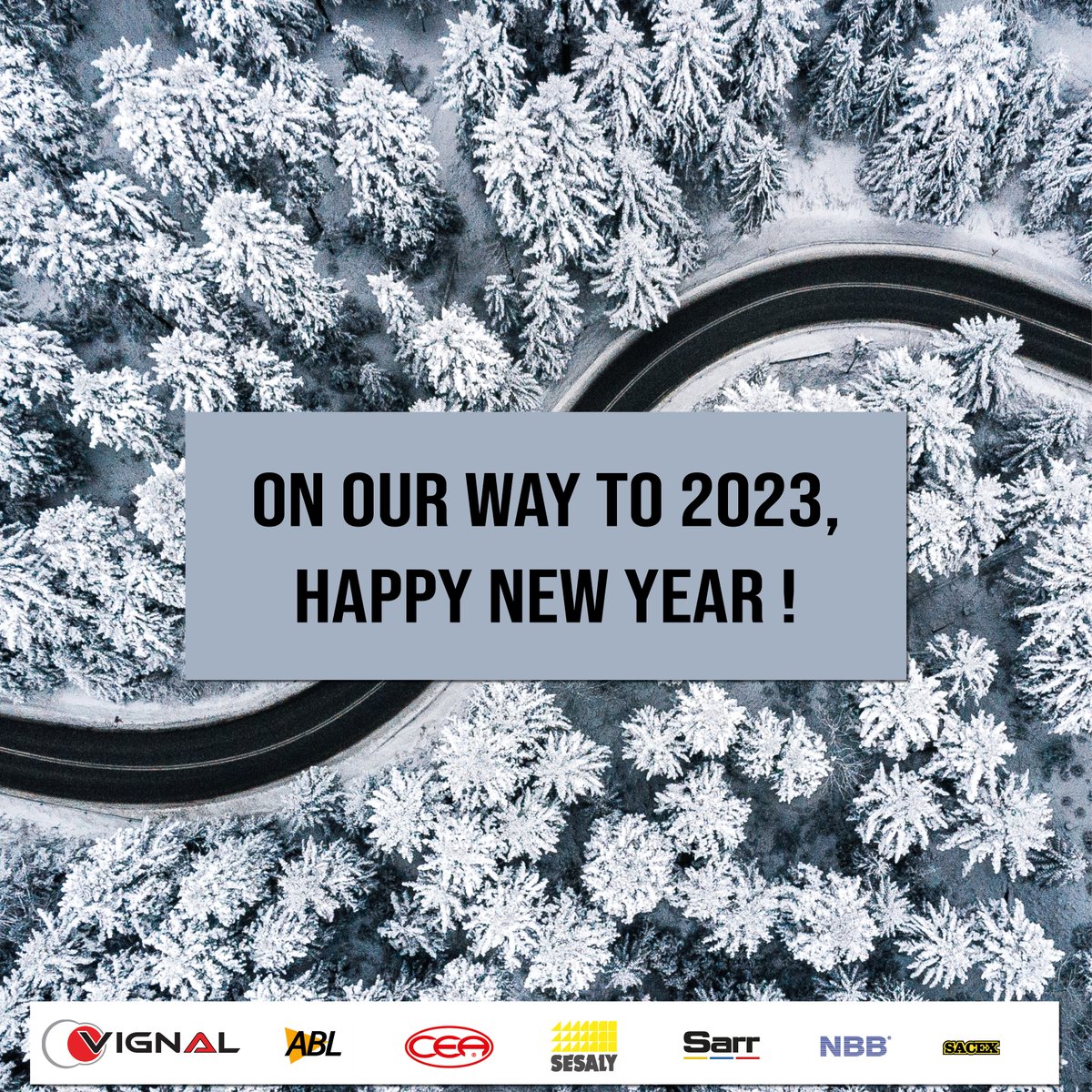 VignalGroup's tweet photo. ✨On our way to 2023!🎇
The Vignal Group teams wish you a happy and healthy new year.
May it bring you joy, serenity and creative projects.
Thank you for your trust 🎉
 
#happynewyear #bonneannée #vignal #voeux #thankyou https://t.co/tJTGmhisew