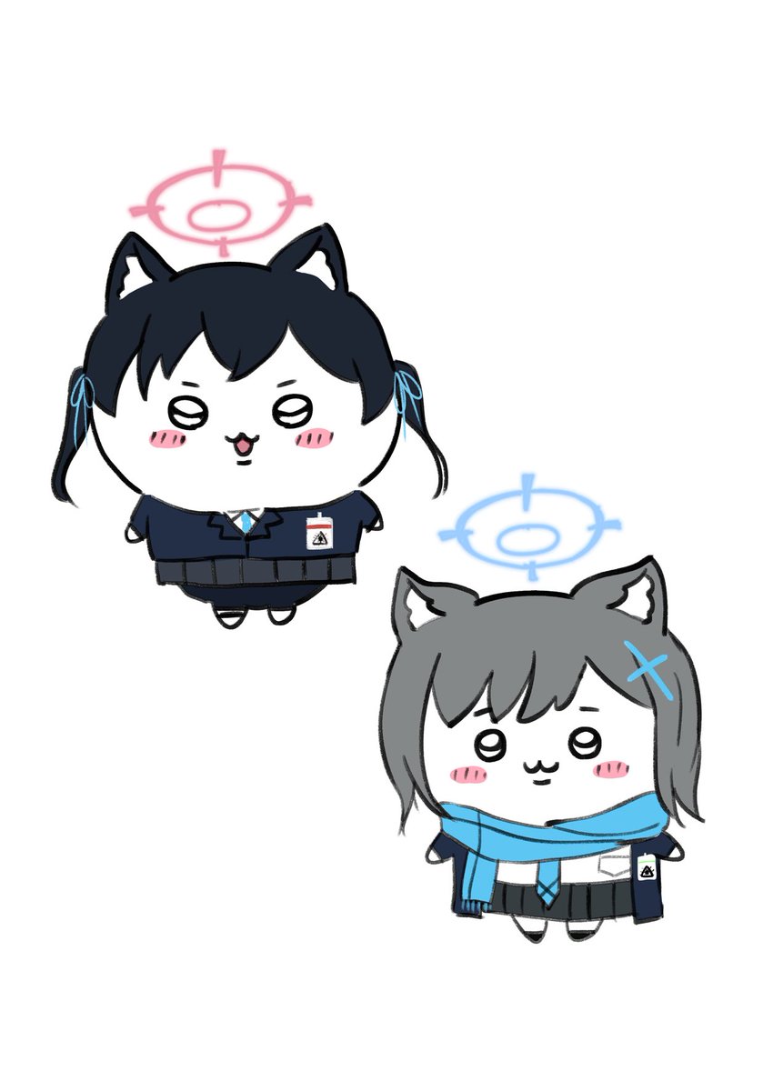 シロコ「なんか小さくてかわいい対策委員会セリカ シロコ#ブルー