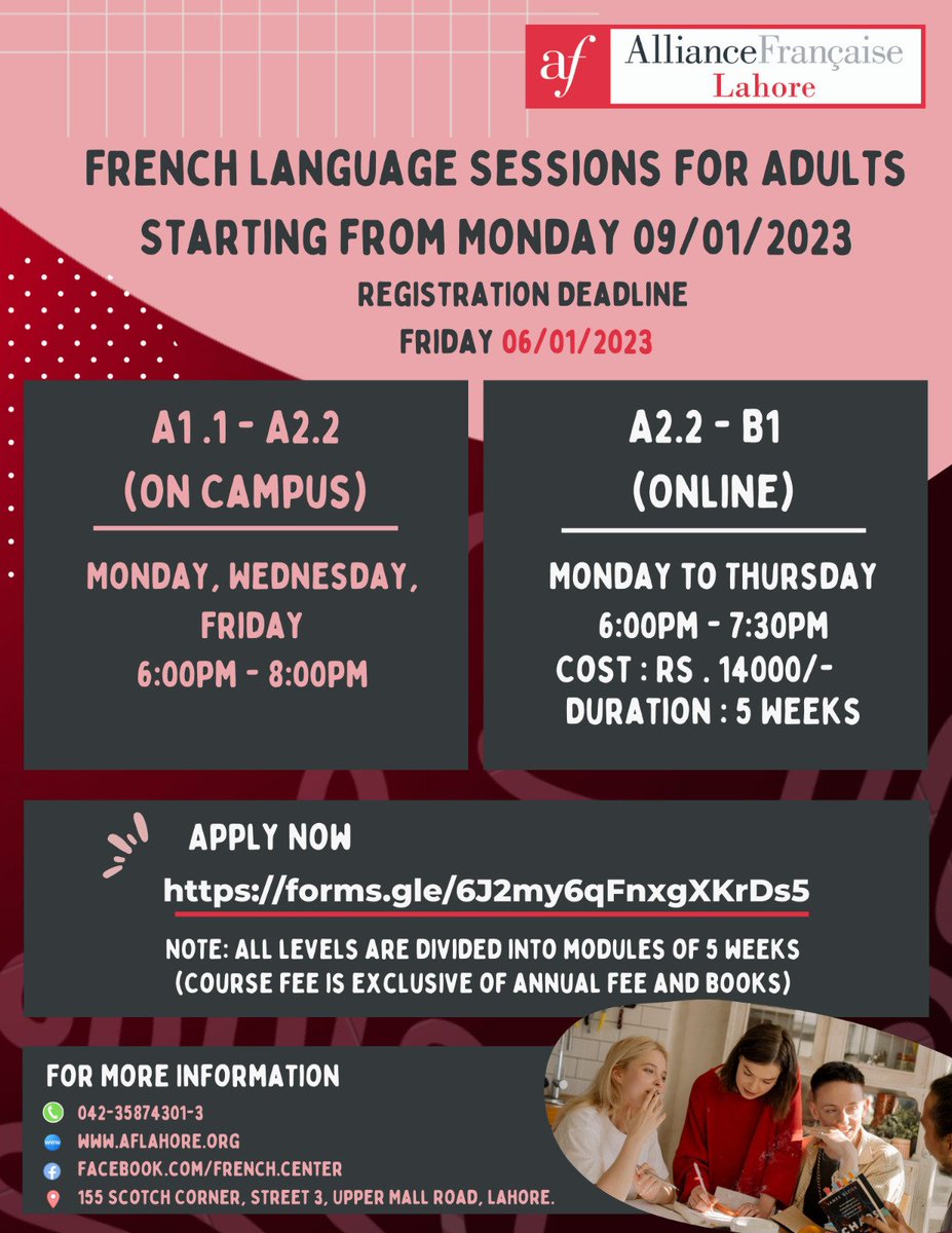 We are Open for Registration
.
.
.
#frenchlanguage #ais #french #learnfrench #fran #france #speakfrench #frenchwords #frenchvocabulary #apprendrelefran #aise #ilovefrench #learningfrench #fle #languagelearning #frenchclass #studyfrench #frenchlearning #frenchlesson #learnfrenchon