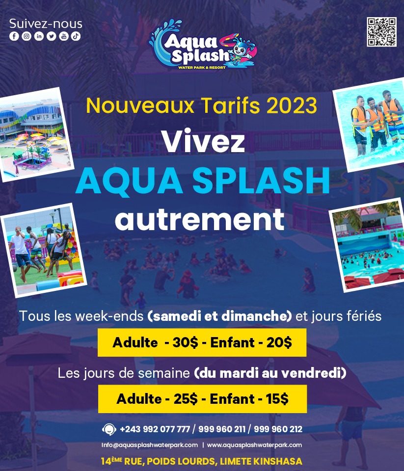 Venez en famille et passez une journée parfaite hors de votre maison remplie de plaisir, de joie et d'éclaboussures d'eau.

Week-end (samedi, dimanche et jours fériés)
- Adultes -30$
- Enfants - 20 $

En semaine (du mardi au vendredi)
- Adultes-$25
- Enfants - 15 $
