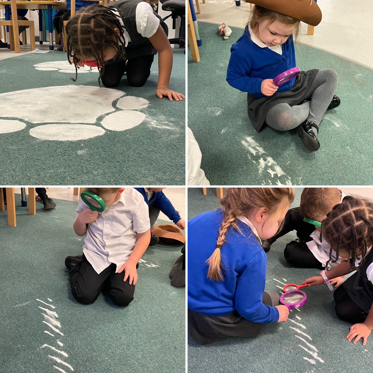 Foxfield EYFS Chestnut (@foxfldchestnut) on Twitter photo First day back and we’re already excited. A few animals have left some footprints in our classroom. The children enjoyed exploring and discussing what animals may have left the prints and why we thought that. <a href="/foxfield/">FoxfieldPrimary</a> First day back and we’re already excited. A few animals have left some footprints in our classroom. The children enjoyed exploring and discussing what animals may have left the prints and why we thought that. <a href="/foxfield/">FoxfieldPrimary</a>