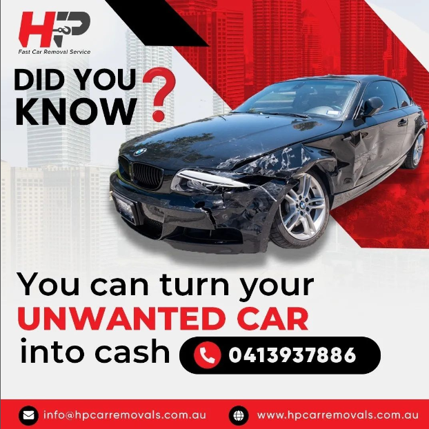 HpRemovals's tweet photo. Bash it Cash it. Hp Car Removals gives you the opportunity to sell your vehicle.

Get cash for your car today with HP Car removal.
Call us now on 0413937886!

#hpcarremoval #carremovalservices #carremoval #carremovalservices #carremoval #cashforcars #webuyjunkvehicles https://t.co/CnBi5p0QaM