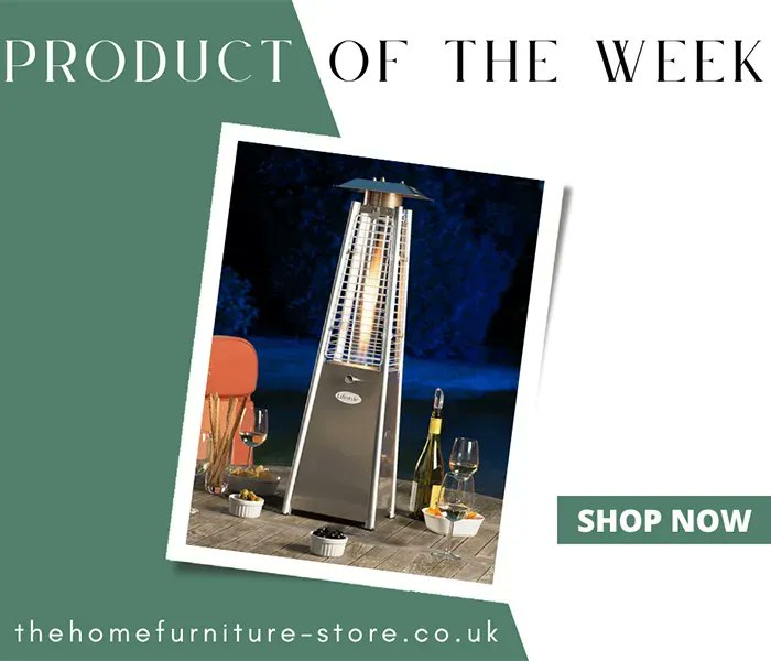 *Product of the week*

Just because the evenings are cooler doesn't mean you can no longer make use of your outdoor space. The Chantico 3kw Tabletop Patio Heater will keep you warm when it's chilly outside.

buff.ly/3u6BFfq 

 #firepit #patioheater #patioheaters