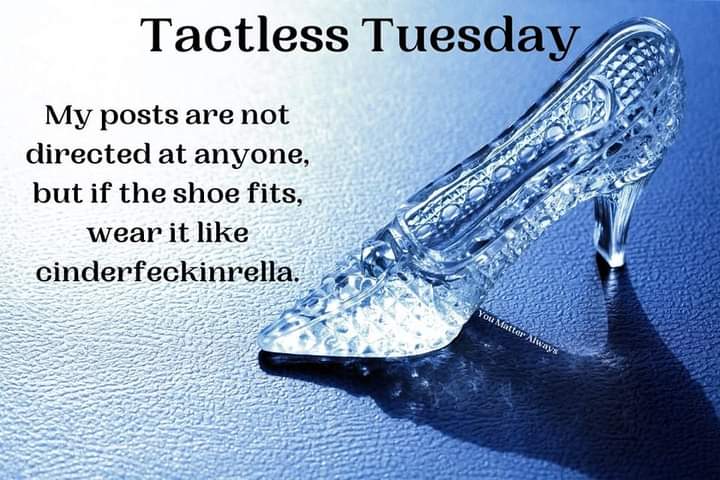 SuzieYMA's tweet photo. Good morning you beautiful humans, it's #TactlessTuesday time again because sometimes even sentences need a bit of oomph 😉#YouMatterAlways #sayitasitis #sentenceenhancer #straighttalking #lighthearted https://t.co/FFaTHyvM3Z