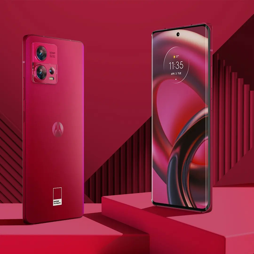 tsaikumar1989's tweet photo. #motorolaedge30fusion Pantone’s colour of the Year 2023, Viva Magenta will be on sale.

Sale starts 12th Jan. 3 PM, on 
@flipkart &amp; at leading retail stores.

#Motorola 
#FindOurEdge 
#HelloMagentaverse https://t.co/oFva6z107n