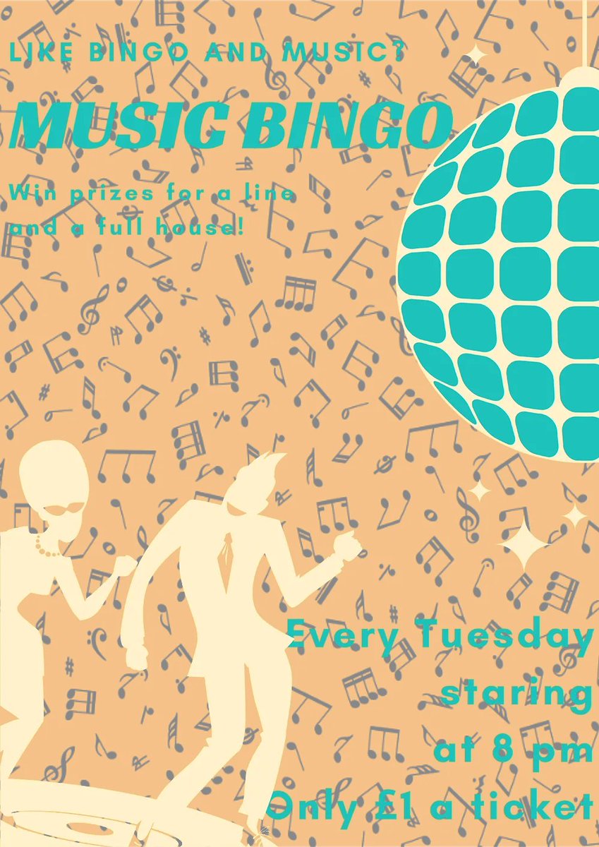 ForeQuizzes's tweet photo. Don't forget the fun music bingo at The Fox and Hounds Comford 
Starting at 8 pm tonight.
#funbingo #musicbingo https://t.co/B8o5ZPf4Kq