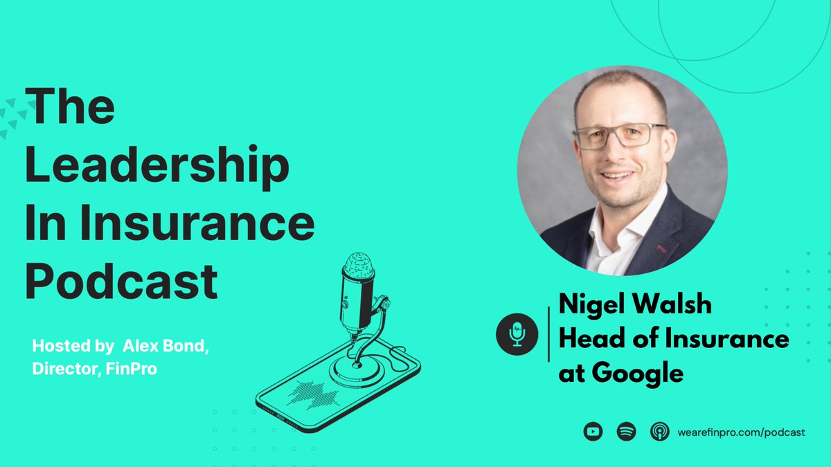 So The Leadership In Insurance Podcast is back with a bang for 2023...
We a kicking off the year with a great first episode with the one and only <a href="/nigelwalsh/">Nigel Walsh 🙌🏻</a> , Head of Insurance at <a href="/Google/">Google</a>  💥