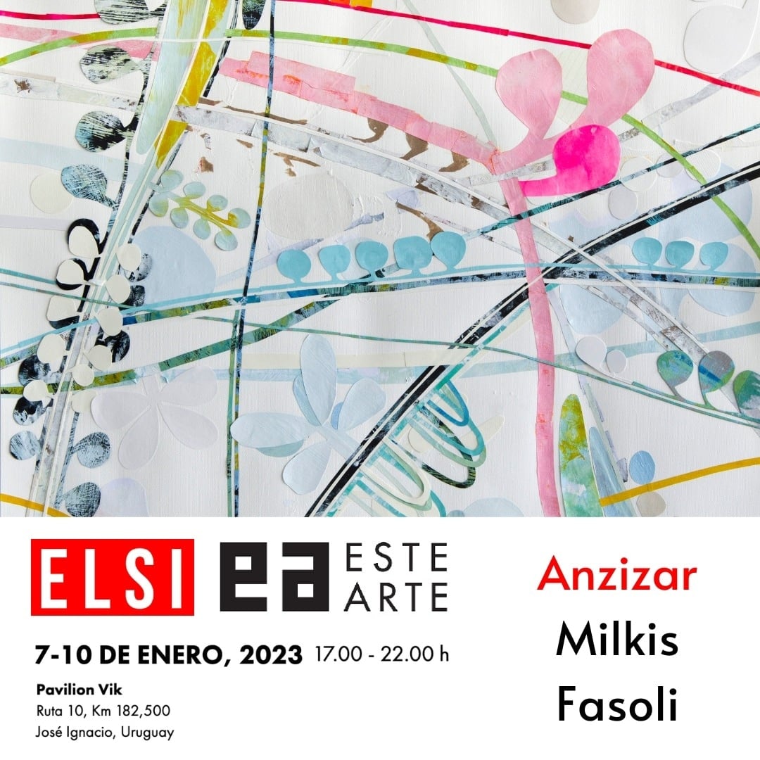 ESTE ARTE 2023
7-10 DE ENERO
17.30 - 22.30 h
Pavilion Vik, José Ignacio
 NO PUEDES COMPRAR LA FELICIDAD, PERO PUEDES COMPRAR ARTE Y ES CASI LO MISMO .<a href="/ESTEARTEfair/">ESTEARTEfair</a>