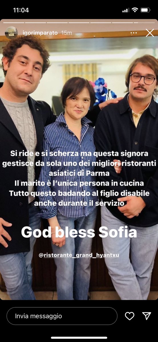 Cerchiamo qualcuno che possa aiutare la nostra amica Sofia con il ristorante
Fate girare pls ❤️