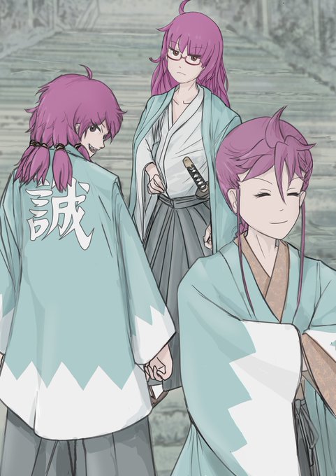 「hakama skirt shinsengumi」 illustration images(Latest)