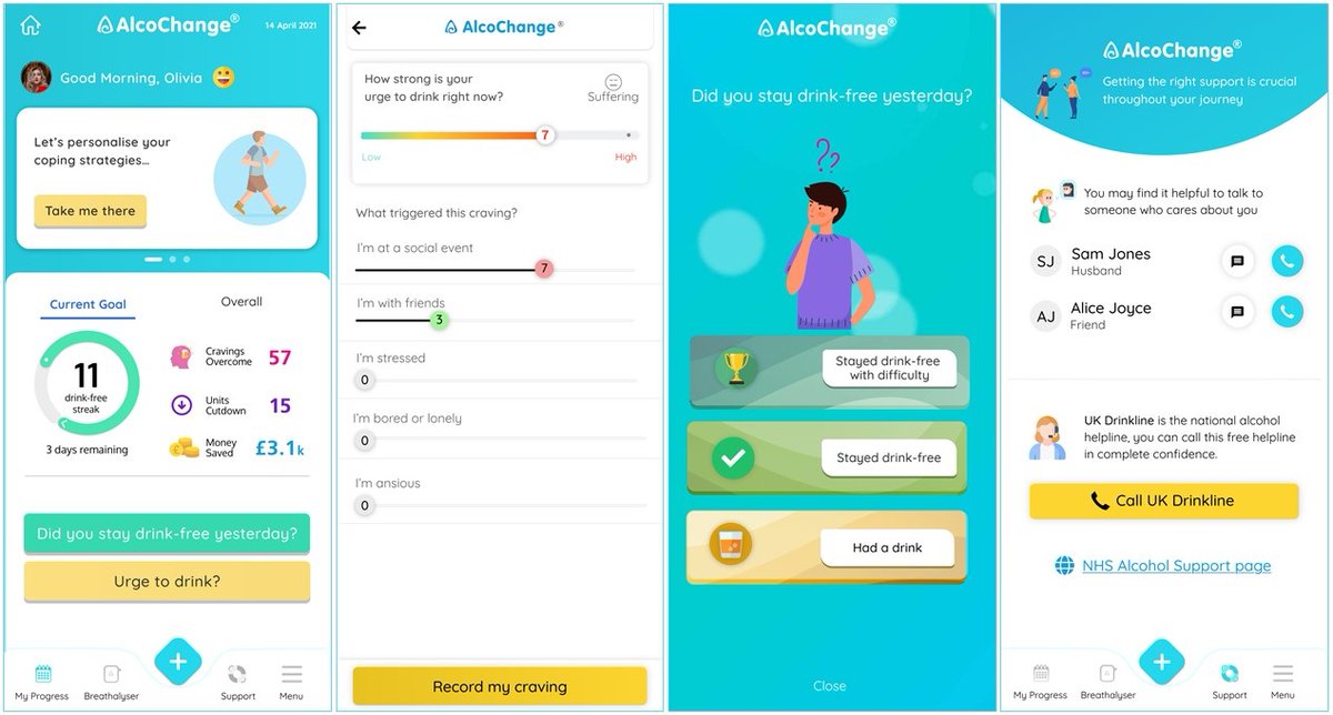 Some fantastic news to start the New Year! We recruited our third trial participant over Christmas. Well done to the #research team @OUHospitals 👏
The #AlcoChange study is trialling a new app to help people with alcohol related liver disease - bit.ly/3iFgteW