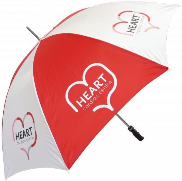 UMBRELLAS MAKE THE PERFECT PROMO With a large surface area where companies can add their logo, name or message, offer your employees and clients a useful product to shield them from the downpours when going to or from work.#branded #branding #yourlogo #events #merchandise